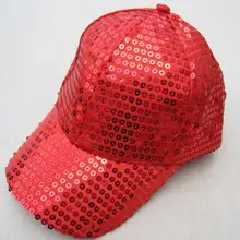 MISSKY/Мужская и Женская бейсбольная однотонная бейсболка, модная блестящая дышащая бейсбольная кепка, блестящая шляпа, женская мужская шапка на лето