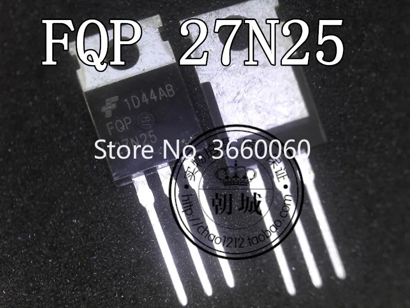 5 шт./лот FQP27N25 250V 25.5A TO220