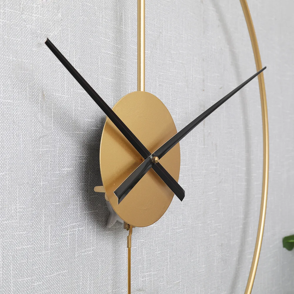 Nordic Wall Creative Hanging Wind Iron Art Metal Wall Watch Restaurant Bedroom Single Ring Wall Clock Home Decoration Nordic Wall Creative Hanging Wind Iron Art Metal Wall Watch Restaurant Bedroom Single Ring Wall Clock Home Decoration