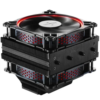 

Jonsbo 301 CPU Cooler 4PIN PWM Addressable 6 Heat Pipe Dual Fan RGB Cooler For Intel LGA775/1150/1151/1155/1156 AMD AM2/AM3/AM4