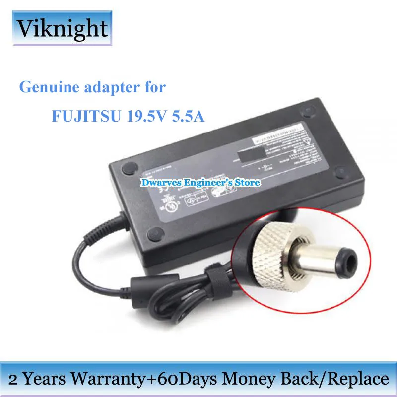 Genuine ac adaper for FUJITSU A108A001L KD02909-7960 19.5v 5.5a 107w power supply charger adapter | Компьютеры и офис