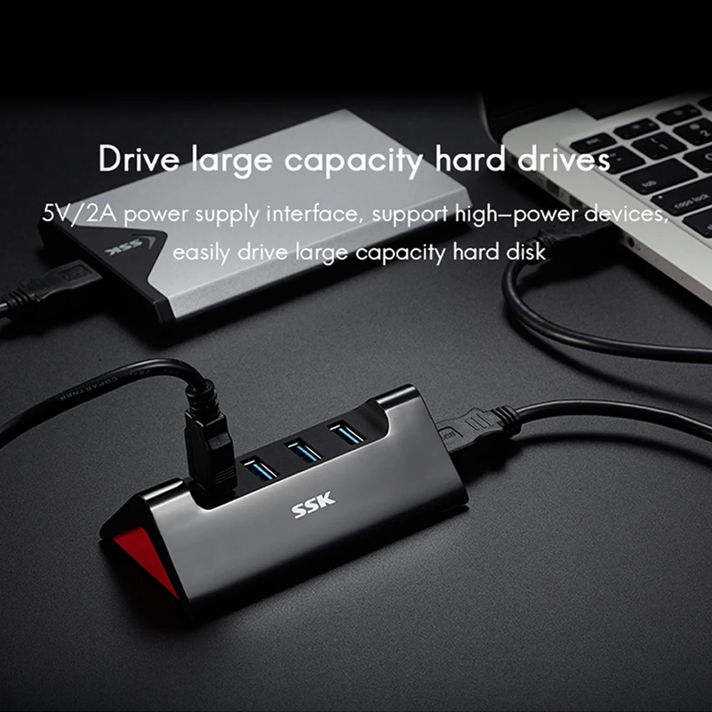 Usb хаб SSK 3 0 Multi USB 2 Hub Высокоскоростной 4 портовый концентратор usb разветвитель