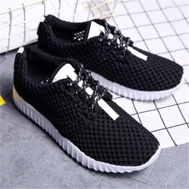 

Women Shoes Breathable Mesh Hollow Female Network Soft Lightweight Casual Shoes dames sneakers damesschoenen zapatillas Soft