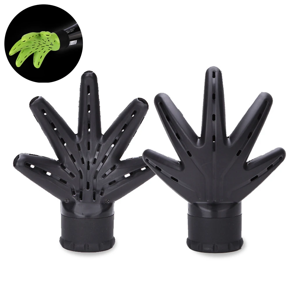 

Hand Shape Plastic Hair Diffuser Professional Hairdressing Salon Hairstyling Dryer Accessories For Curly Hair