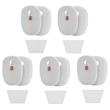 

5 Sets of Foam and Felt Filter Kits for Shark HV320,HV321,HV322,HV324Q,HV319, HV320W Model Vacuum Cleaners Part