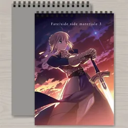 Anime Art Sketchbook A4 Fate Joan Of Arc Drawing Sketch Book  Student Blank Painting Book 25 Sheets Stationery School Supplies