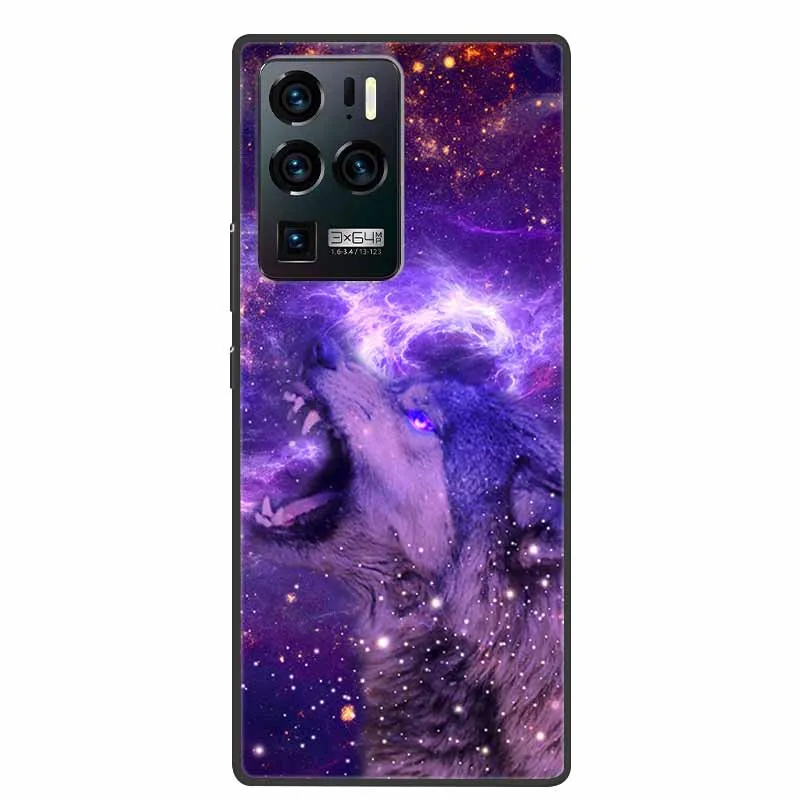 Shockproof Soft Silicone TPU Back Cover - Cute Design
