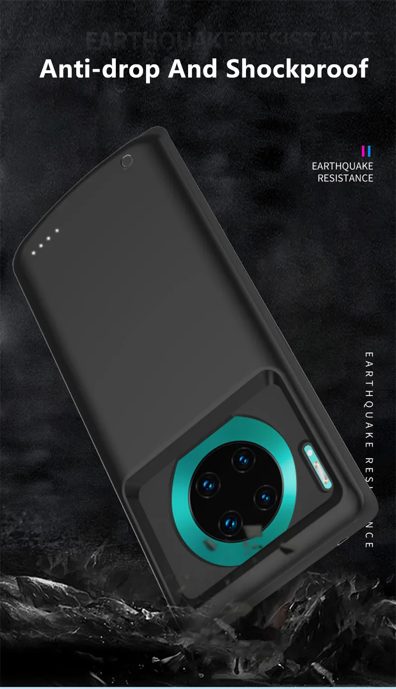 6500 мАч переносной корпус питания для huawei mate 30 Чехол с задней застежкой для huawei mate 30 Pro power Bank чехол для зарядного устройства