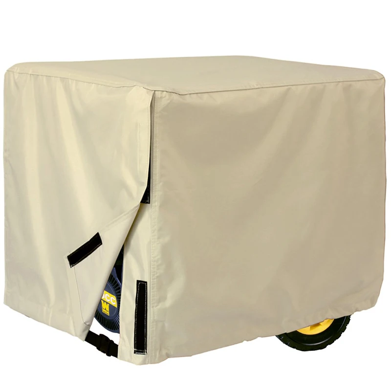 

Outdoor Generator Cover 600D Oxford Cloth Waterproof Sunscreen Cover Universal Generator Waterproof Cover 32 X 24 X 24 Inches, S