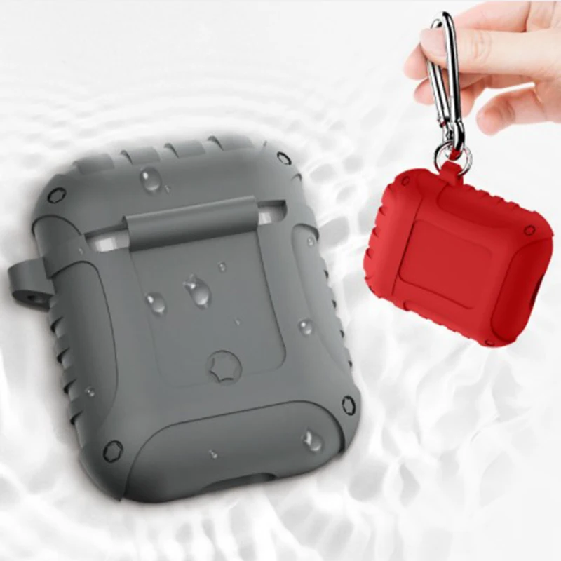 BESTNew Беспроводная bluetooth-гарнитура, водонепроницаемый силиконовый чехол, подходит для Apple, Bluetooth, пять поколения, чехол для наушников
