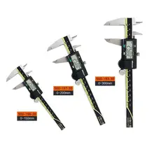 

Mitutoyo 6in 8in 12in Digital Vernier Caliper 0-150mm 200mm 300mm LCD Electronic Caliper Measuring Stainless Steel Hand Tools