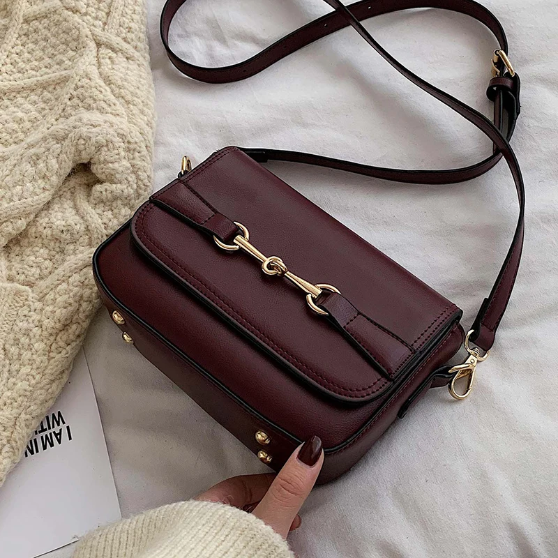 

Solid Color Crossbody Bags for Women 2019 Luxury Quality Shoulder Messenger Bag Lady Chain Phone Handbags and Purses Louis Brand
