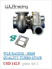 WLR RACING-TURBO T04Z T70 T4 фланец A/R 84 A/R 0,70 масляный холодный " V band Турбокомпрессор T04Z-1 WLR-TURBO40