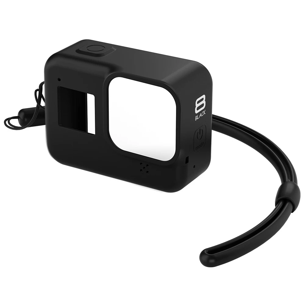 Цветной Мягкий силиконовый чехол для экшн камеры GoPro 8|Чехлы экшн-камер| |
