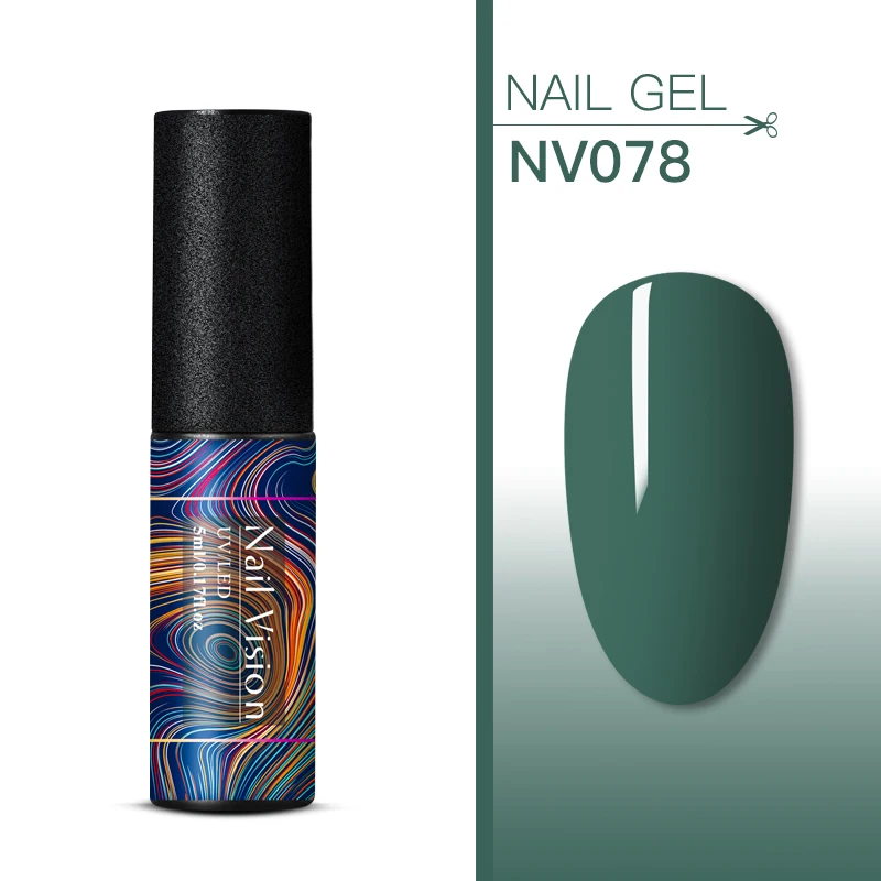 Nail Vision 5 мл УФ-гель для ногтей для маникюра 176 цветов Гель-лак Полупостоянный Гель-лак для нейл-арта инструменты для самостоятельного дизайна - Цвет: EES06673