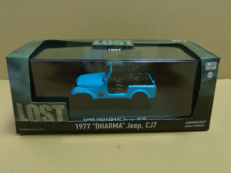 Бутик из сплава с зеленсветильник 1:43 1977 J eep CJ7 игрушки для детей детские модель