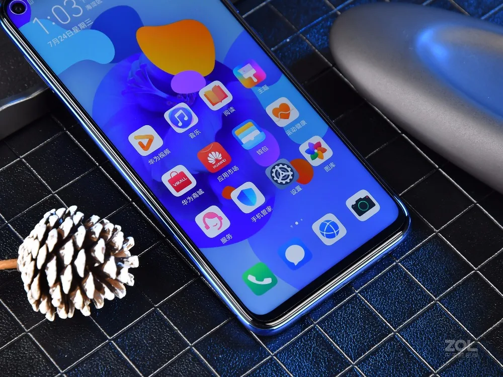 DHL Быстрая HuaWei Nova 5i Pro мобильный телефон Kirin 810 Android 9,0 6,2" ips 2340X1080 8 Гб ram 256 ГБ rom МП отпечаток пальца