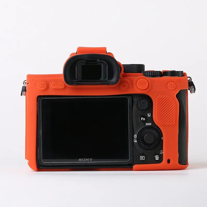 Силиконовая кожа брони чехол корпус протектор для sony A7 III/A7R III/A7M3 A7RM3/A9 ILCE-9/A7R IV A7RM4 камеры только