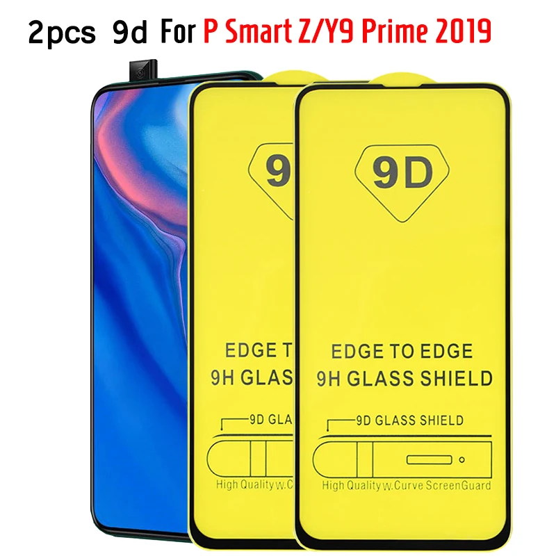 Защитное стекло 9D для Huawei P Smart 2019 Plus Z 2 шт./лот защитная пленка экрана не подходит