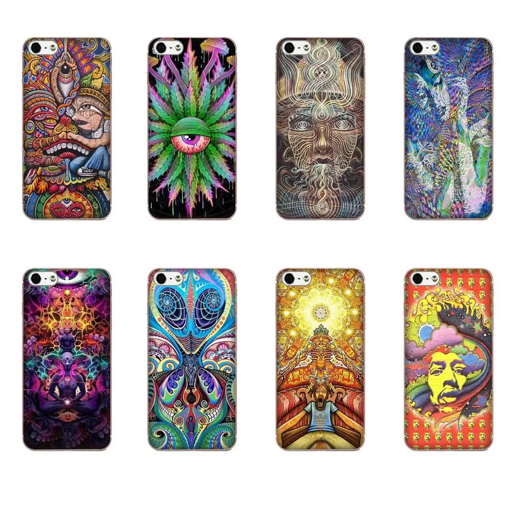 Dmt психоделический галлюциноген Lsd кислота ТПУ Розничная Новая мода для Apple iPhone 4 4S
