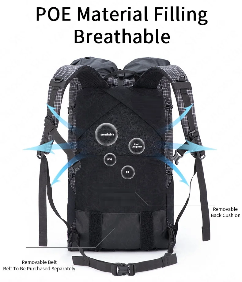 Naturehike Dyneema Backpack Ultralight 30+5L (Only 0.6kg) UL SIERRA