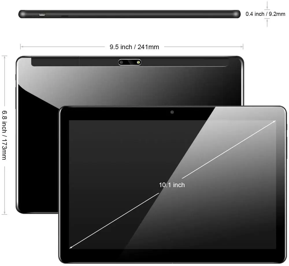 Новый планшетный ПК 8 ядер 3 ГБ ОЗУ 32 Гб 64 ПЗУ 10 дюймов 1280*800 IPS Android 9 0 звонок 4G LTE 5G WIFI