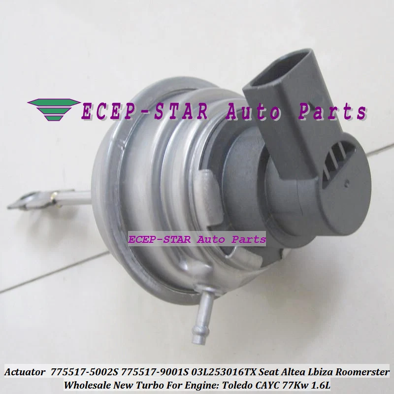 Turbo Attuatore Elettrico Gtc1244Vz 775517-0002 775517-0001 775517 0001 03L253016T 03L253016Tx 03L253016Tv Per Audi A3 Cayc 1.6L