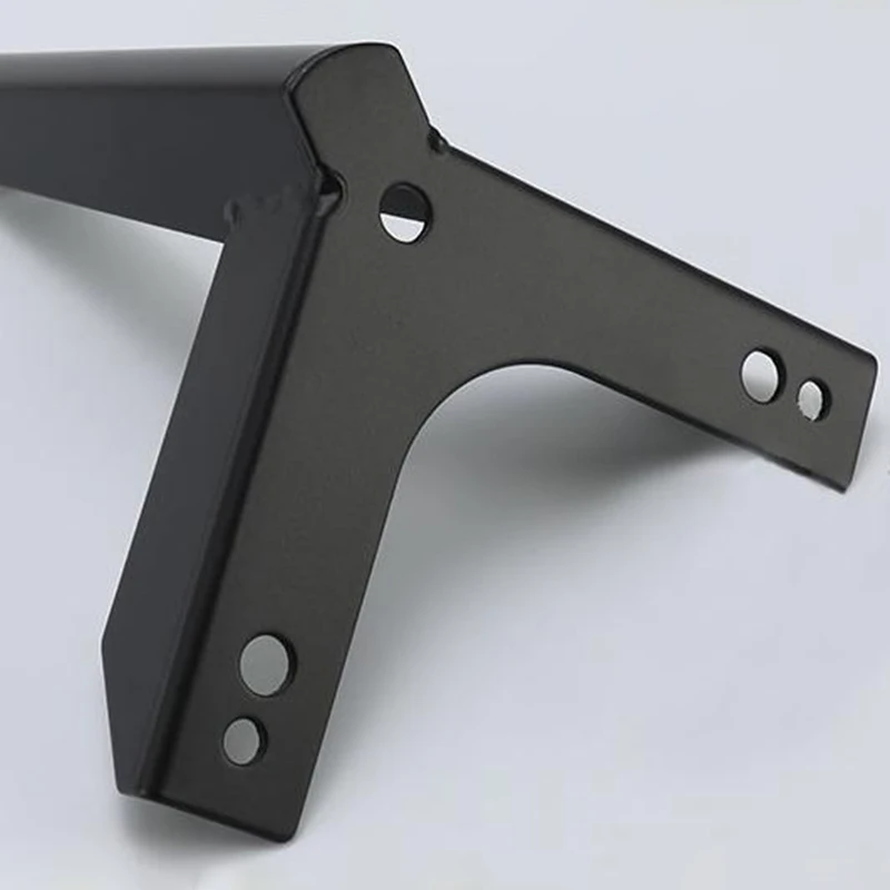 

4PCS 12/15mm Metal Black Furniture Legs Sofa Feet Cabinet Bed With 20pcs Screws