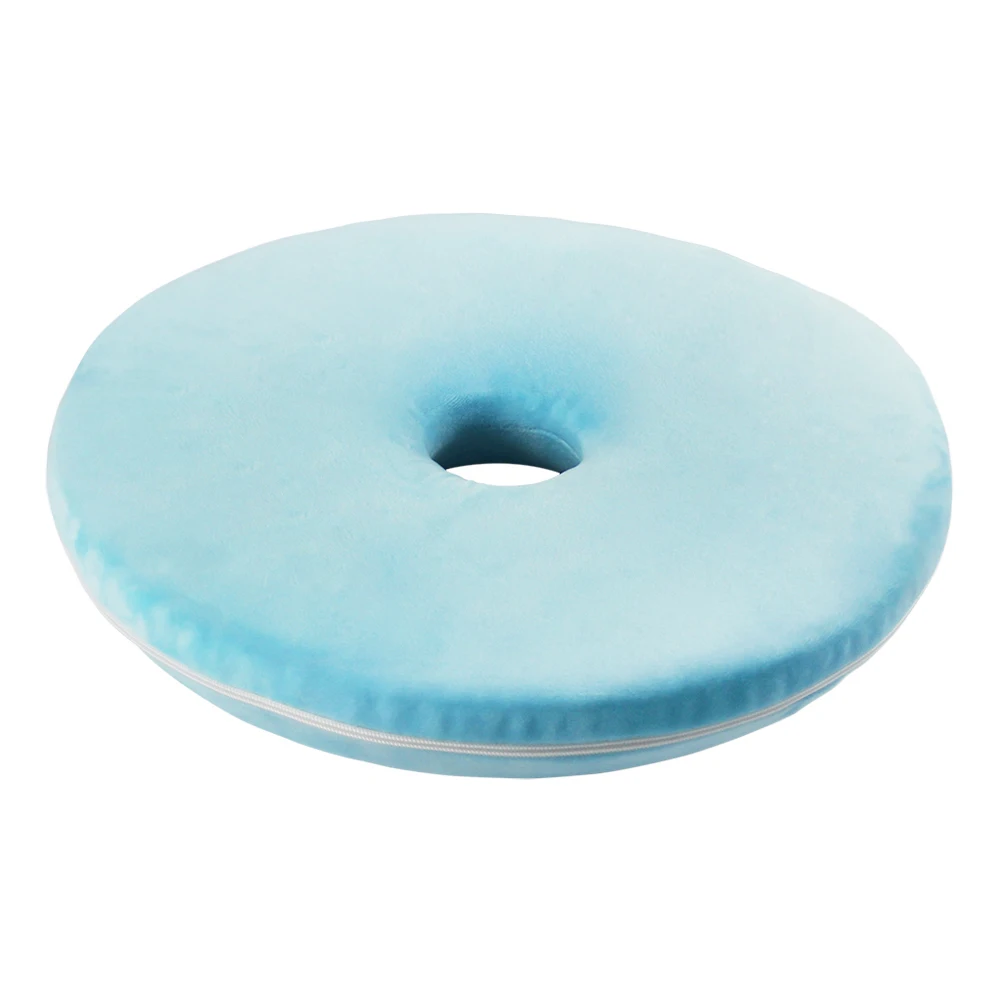 Пончик подушка Memory Foam круглая подушка для сиденья мягкие подушки круглые декоративные одноцветные домашние офисные портативные диванные подушки