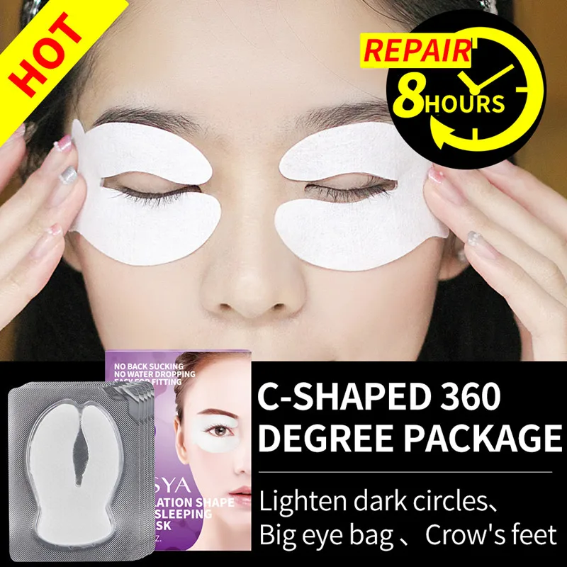 ILISYA C Cycle Anti Wrinkle Eye Patches for Dark Circles Wrinkle Removal Hydrating Moisturizing Eye Mask 4