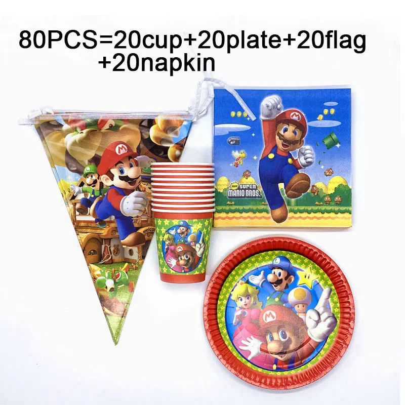 16 Birthday Express Mario Childrens Birthday Party Supplies Red Mushroom Plastic Sippy Cup with Straw