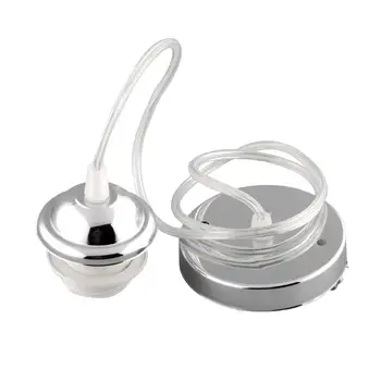 

Chrome Ceiling Rose Pendant E27 Screw Home Office Lamp Holder Durable Socket