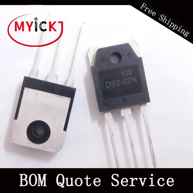

10PCS D92-02N TO-247 Ultrafast Soft Recovery Diode, 2 x 10 A IC CHIP