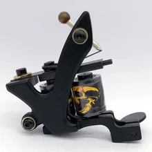 Горячая катушка татуировки машина пистолет для Liner Shader ручная сборка 10 обмоток татуировки машина для тату поставки