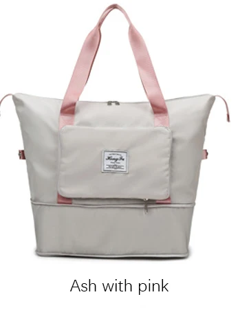 Large Capacity Folding Travel Bags Waterproof Luggage Tote Handbag Gym Yoga