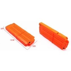 100-Pack Foam Dart Refill with Round Head (12pcs Bullet Clip)
