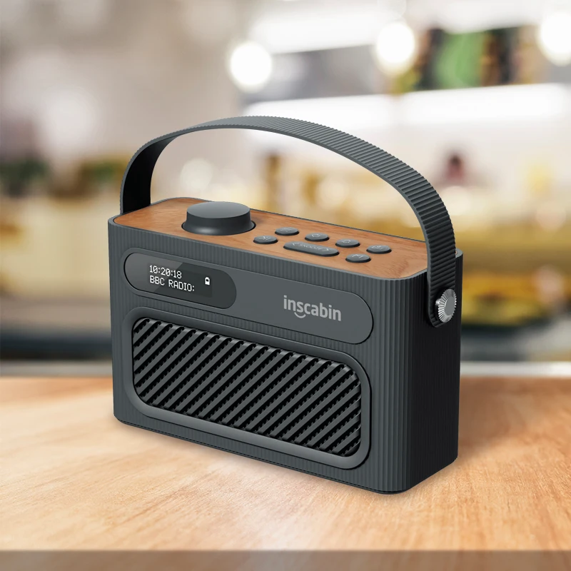 Stereo Dab Radio M60 Dab Radio Portable Wireless Speaker Inscabin