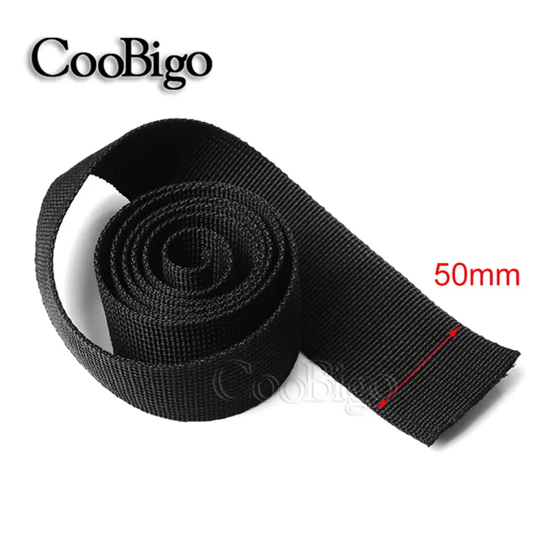 1 yard Polyester Fibre Webbing Ribbon Tape Dog Collar Harness Backpack Bag Parts 