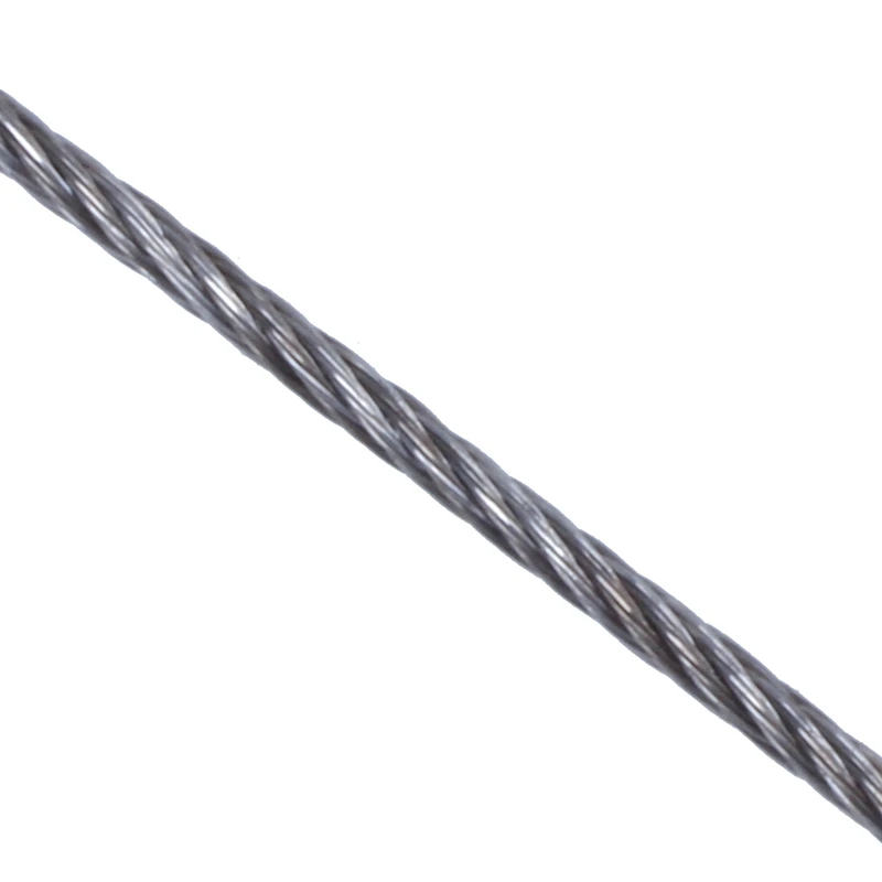 Нержавеющая Стальная проволока Веревка кабель такелаж лишнего, Длина: Натяжной канат длиной 25 м Диаметр: 1,0 мм CNIM, лидер продаж