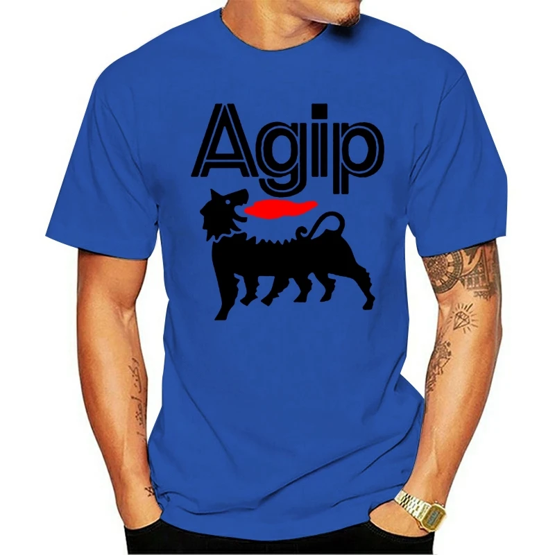 

New Agip Racing Logo In All Color T-Shirt Usa Size Apparel Casual Tee Shirt