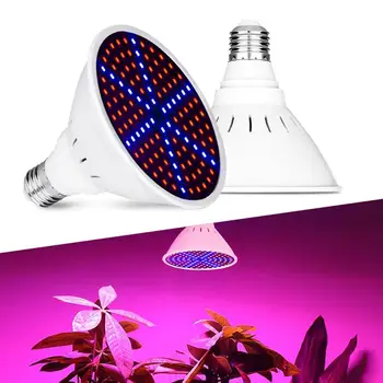 

LED Grow Light E27 LED Growing Lamps for Flower Plant Bonsai Red Blue Light Hydroponics Grow Lamp Bulb Garden Growth Light
