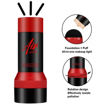 

Air Cushion Rotatable Brighten Makeup Long-lasting Portable Highlighter Control Oil Concealer Cream Mushroom Head Face CC Stick