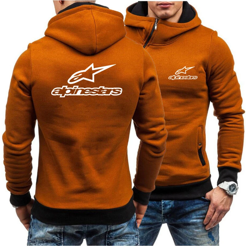 Alpinestars Diagonal Zipper Hoodies Men Sweatshirt Letter Print Sportswear Slim Pullover Tracksuit Hip Hop Streetwear Hombres Alpinestars Diagonal Zipper Hoodies Men Sweatshirt Letter Print Sportswear Slim Pullover Tracksuit Hip Hop Streetwear Hombres