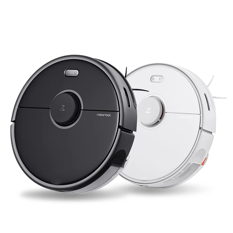 New Roborock S5 Max Vacuum Cleaner Robot Laser Navigation Wet and Dry 2000Pa High Efficiency with App Control for Home Cleaning