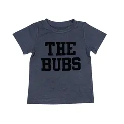 Одежда для новорожденных мальчиков 2018 г., летние хлопковые топы с короткими рукавами для маленьких мальчиков, футболка с забавными буквами