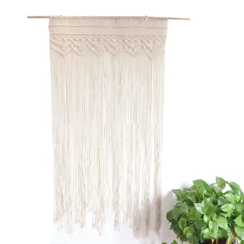 

95x180cm Handmade Art Bedroom Decor Cotton Blend Macrame Wall Hanging Tapestry Gallery