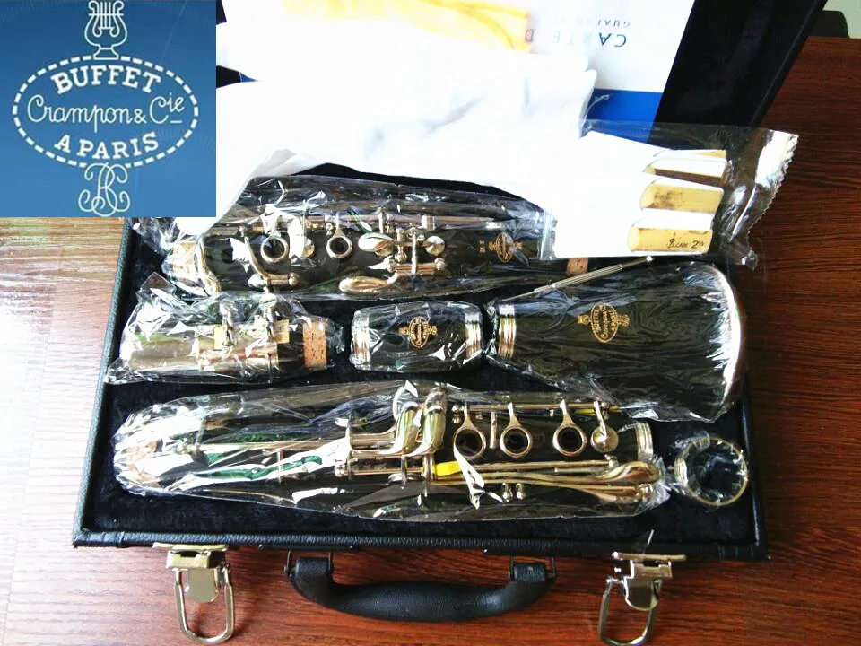 sonrojo Limpiamente lista New Buffet Crampon&cie A Paris B12 17 Key Bb Tune Bakelite Clarinet Playing  Musical Instruments Clarinet With Accessories - Clarinet - AliExpress
