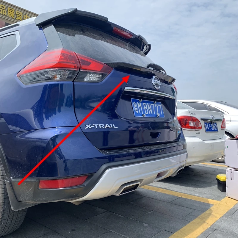 For Nissan Rogue X-trail 2014-2019 ABS Plastic Rear Roof Spoiler Trunk Boot Lip Wing | Автомобили и мотоциклы
