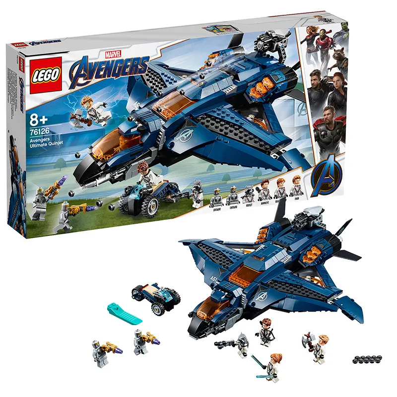 Lego LEGO 76126 Super Hero Avenger 4 Ultimate Jet Boy Toy Building Gift