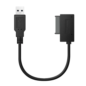 

SATA To USB 3.0 Data Cable External Converter Practical Easy Install Hard Drive Adapter Portable Computer Laptop 13 Pin Notebook